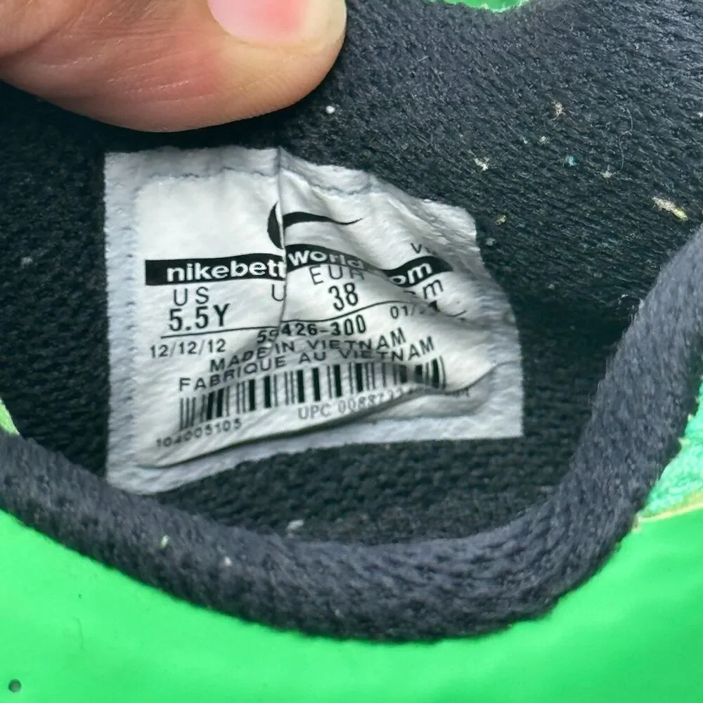 Nike Air Max+ Poison Green/black Retro Size 5.5Y women’s 7